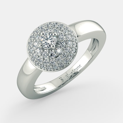 The Studded Radiance Ring | BlueStone.com