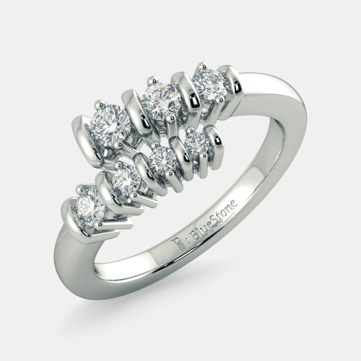 100 Diamond Anniversary Ring Designs Online In India 2018 The Tranquil Journey Ring