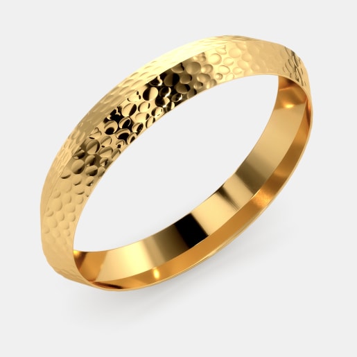 Buy Men's Gold Bangle Designs Online in India 2018 | BlueStone.com