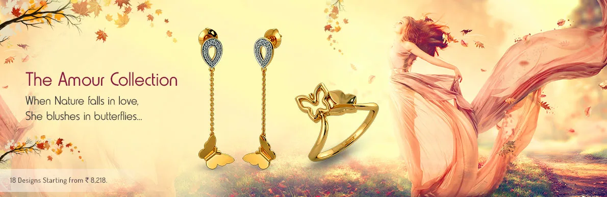 The Amour Collection - When Nature falls in love, She blushes in butterflies